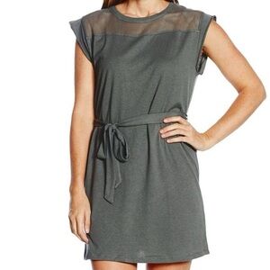 **Brand New** Grey State Women's Mesh Crew Neck Dress w/tie belt, Size 3 (Large)